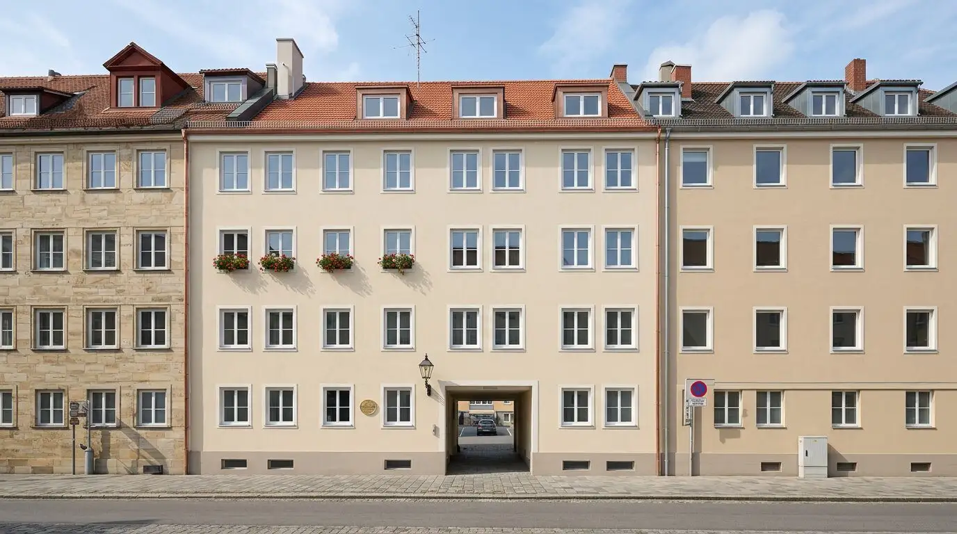 DÜRER 19 in der Nürnberger Altstadt, Außenansicht